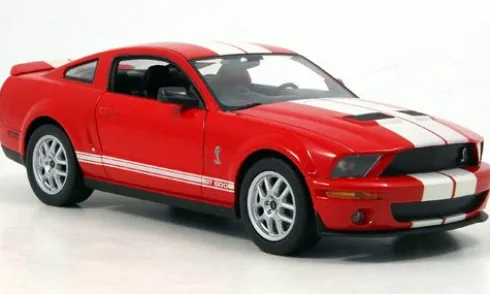 Shelby Cobra GT 500, rot/weiss, 1:24, Welly
