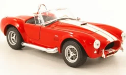 Shelby Cobra 427 SC, rot/beige, 1965, 1:24, Welly