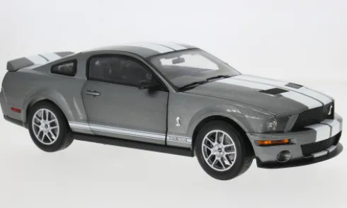 Shelby GT500, dunkelgrau, 2007, 1:18, Shelby Collectibles