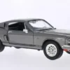 Shelby GT-500KR, grau/schwarz, 1968, 1:18, Lucky Die Cast