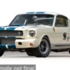 Shelby GT350R, beige/blau, 1965, 1:43, IXO America