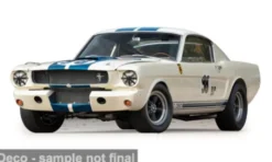 Shelby GT350R, beige/blau, 1965, 1:43, IXO America