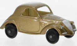 Simca 5, dunkelbeige, Dinky Toys / DeAgostini
