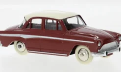 Simca Aronde P60, dunkelrot/weiss, Dinky Toys / DeAgostini