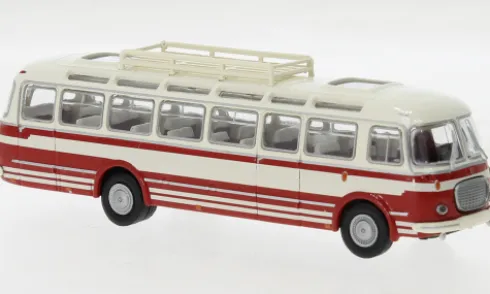 Skoda 706 RTO Lux, weiss/rot, 1:87, Brekina Starline