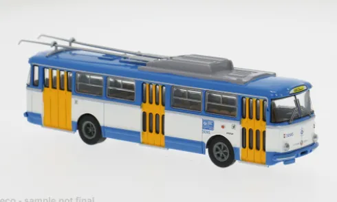 Skoda 9 TR, 1962, Ostrava, 1:87, Brekina