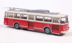 Skoda 9 TR, beige/rot, 1962, 1:87, Brekina