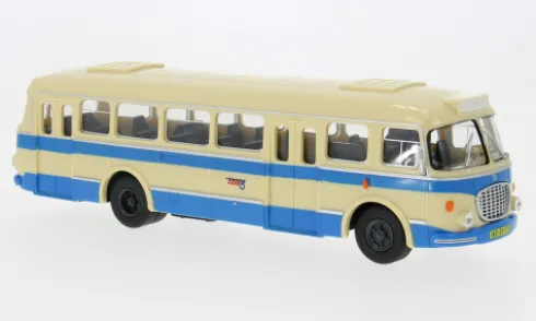 Skoda Autobus 706 RTO, beige/blau, 1:43, Abrex