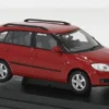 Skoda Fabia II Combi, rot, 2007, 1:43, Abrex