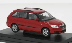 Skoda Fabia II Combi, rot, 2007, 1:43, Abrex