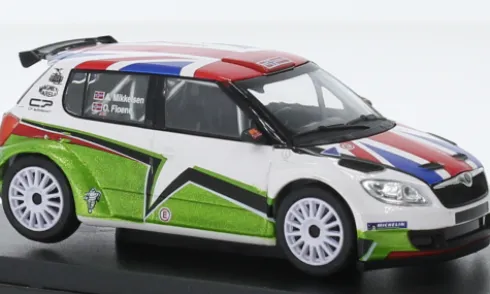 Skoda Fabia II FL S2000, 2011, Skoda UK Mikkelsen Design, 1:43, Abrex