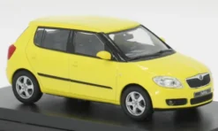 Skoda Fabia II, gelb, 2006, 1:43, Abrex