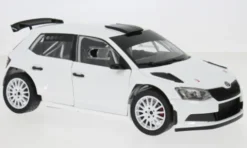Skoda Fabia III R5, weiss, 2015, 1:18, Abrex