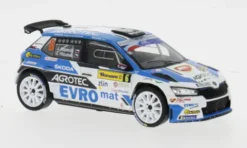 Skoda Fabia Rally2 EVO, Barum Rally Zlin, 2021, #6, J.Kopecky/J.Hlousek, 1:43, IXO