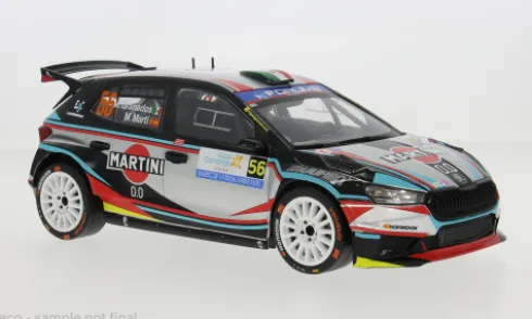 Skoda Fabia RS Rally2, Rally Islas Canaris, 2025, #56, M.Granados/M.Marti, 1:18, IXO