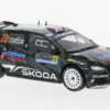 Skoda Fabia RS Rally2, WRC, Rally Monte Carlo, 2025, #23, G.Greensmith/J.Andersson, 1:43, IXO