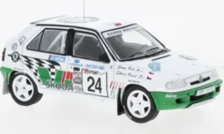 Skoda Felicia Kit Car, Rallye WM, Rally Schweden, 1995, #24, P.Sibera/P.Gross, 1:43, IXO