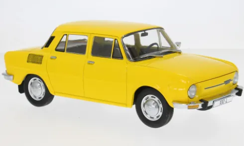 Skoda 100, gelb, 1969, 1:18, MCG