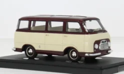 Skoda 979-I Prototype, dunkelrot/beige, 1956, 1:43, AutoCult