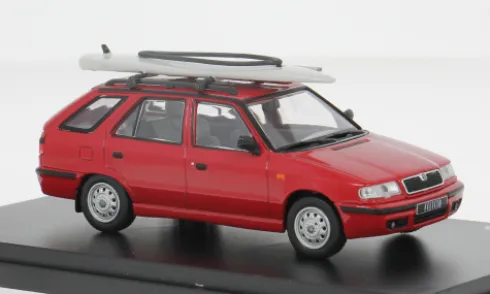 Skoda Kodiaq FL, rot, 1998, 1:43, Abrex