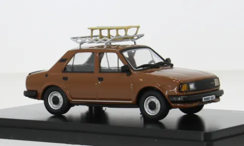 Skoda 120L, braun, 1984, 1:43, Abrex