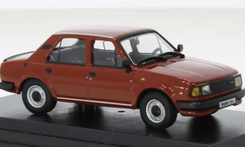Skoda 120 L, dunkelorange, 1984, 1:43, Abrex