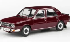 Skoda 120L, dunkelrot, 1982, 1:43, Abrex