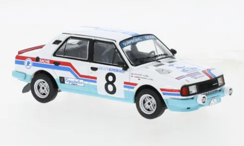 Skoda 130L, Rallye Bohemia, 1988, #8, L.Krecek/B.Motl, 1:43, IXO