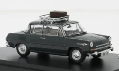 Skoda 1100MBX, dunkelgrau, 1969, 1:43, Abrex
