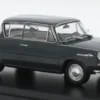 Skoda 1100MBX, dunkelgrau, 1969, 1:43, Abrex