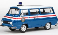 Skoda 1203 Mikrobus, 1974, Banska Zachranna Sluzba, 1:43, Abrex