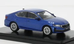 Skoda Octavia IV FL, blau, 2024, 1:43, Abrex
