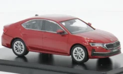 Skoda Octavia IV FL, rot, 2024, 1:43, Abrex