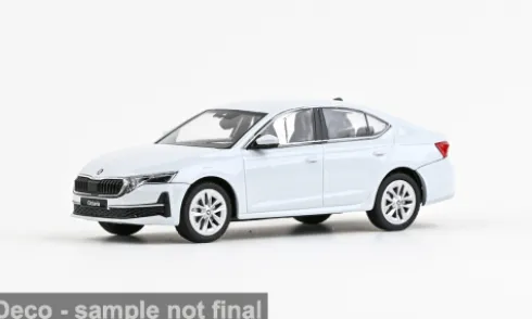 Skoda Octavia IV FL, weiss, 2024, 1:43, Abrex