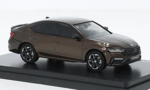 Skoda Octavia IV RS, braun, 2020, 1:43, Abrex
