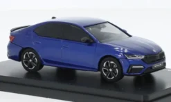 Skoda Octavia IV RS, dunkelblau, 2020, 1:43, Abrex