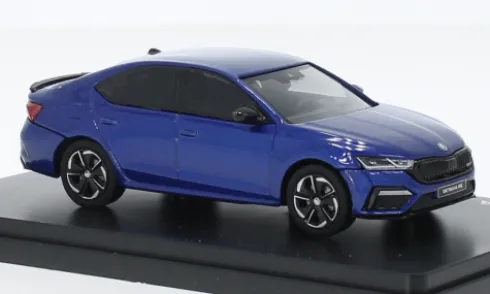 Skoda Octavia IV RS, dunkelblau, 2020, 1:43, Abrex