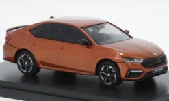 Skoda Octavia IV RS, dunkelorange, 2020, 1:43, Abrex