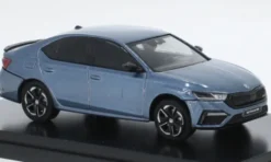 Skoda Octavia IV RS, hellblau, 2020, 1:43, Abrex