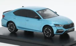 Skoda Octavia IV RS, hellblau, 2020, 1:43, Abrex