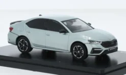 Skoda Octavia IV RS, hellblau, 2020, 1:43, Abrex