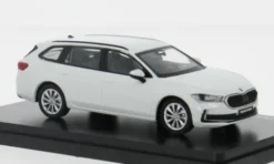 Skoda Superb IV, weiss, 2023, 1:43, Abrex