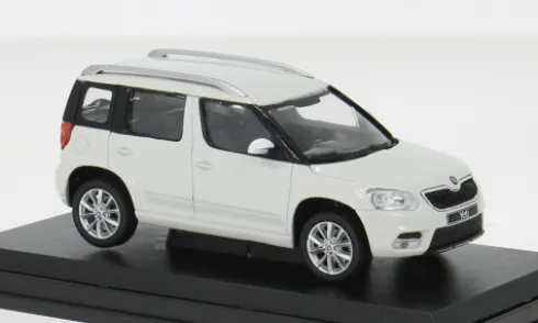 Skoda Yeti FL, weiss, 2013, 1:43, Abrex