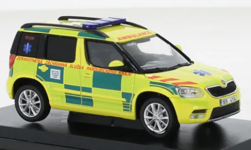 Skoda Yeti FL, 2013, ZZS Pardubickeho Kraje 161, 1:43, Abrex