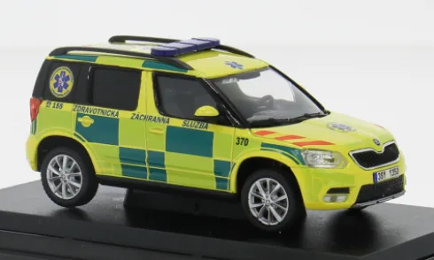 Skoda Yeti FL, 2013, ZZS Středočeského Kraje, #370, 1:43, Abrex