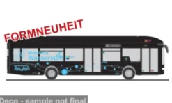 Solaris Urbino 12 Hydrogen, 2019, Rurtalbus, 1:87, Rietze
