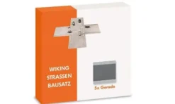 Strassen-Bausatz Gerade (5 Stück), 1:87, Wiking