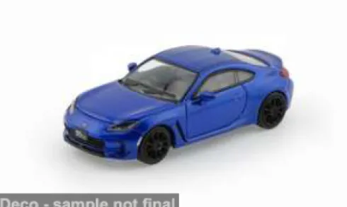 Subaru BRZ, blau, 1:64, BM Creations