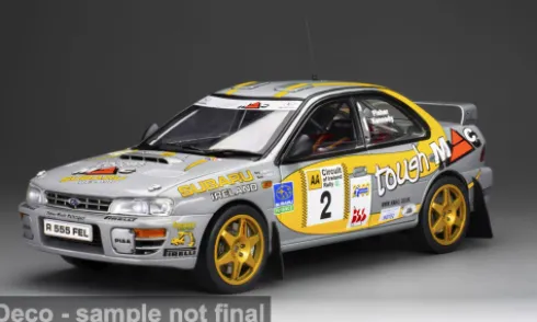 Subaru Impreza 555, Circuit of ireland, 1999, #2, B.Fischer/R.Kennedy, 1:18, Sun Star