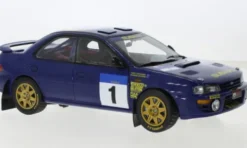 Subaru Impreza 555, Rallye Hong Kong - Peking, 1994, #1, P.Bourne/T.Sircombe, 1:18, Sun Star